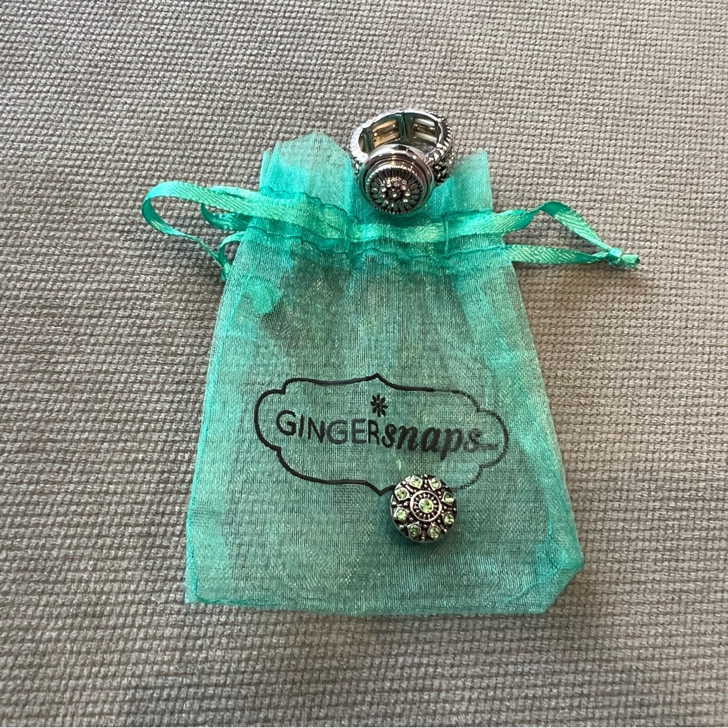Gingersnaps Ring Set With Extra Snap